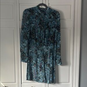 Zadig and Voltaire Floral Blue Dress
